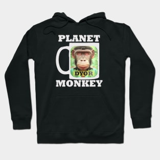 Planet monkey dyor funny meme Hoodie